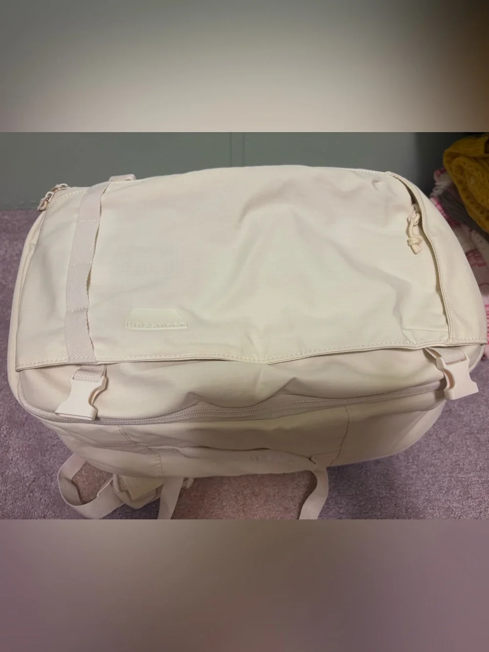 BAGSMART Travel Backpack – Cream – NWT